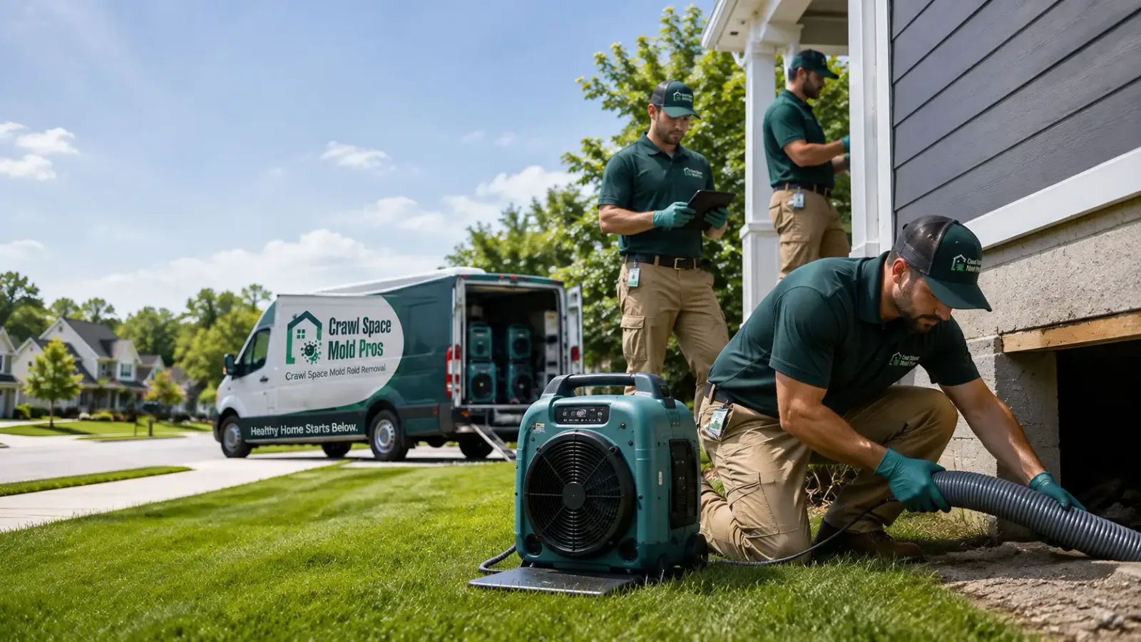 Crawl Space Mold Removal in Rollinsford, NH